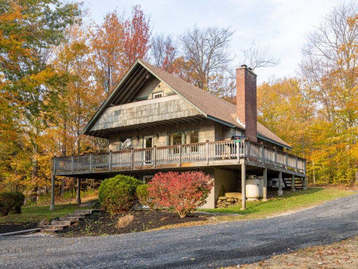 vacation home in fall